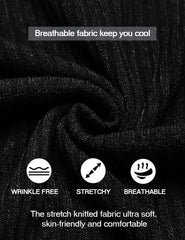 Men'S Muscle T Shirts Stretch Short Sleeve V Neck Bodybuilding Workout Tee Shirts Ribbed Knit Shirt