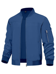 Lightweight Men's Windbreaker Bomber Jacket