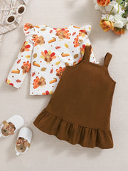 Baby Girls’ Thanksgiving 2-Piece Outfit Set