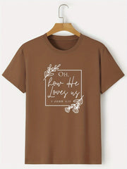 Faith Message Knit Tee