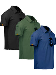 Quick Dry Mens Polo Duo