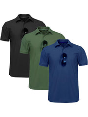 Quick Dry Mens Polo Duo