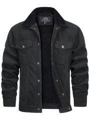 Men’s Cotton Corduroy Cargo Jacket