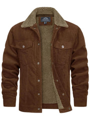 Men’s Cotton Corduroy Cargo Jacket