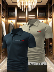 Business Casual Polo Shirt Duo