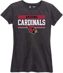NFL Women'S Team Block Charcoal Tagless T-Shirt - Cotton Blend - Rock Game Day with Perfect Comfort & Style
