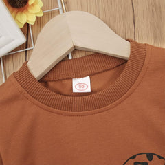 Toddler Baby Girl Leopard Fall Clothes Long Sleeve Pullover Crew Neck Top Sweatshirt Pants Casual Winter Outfits