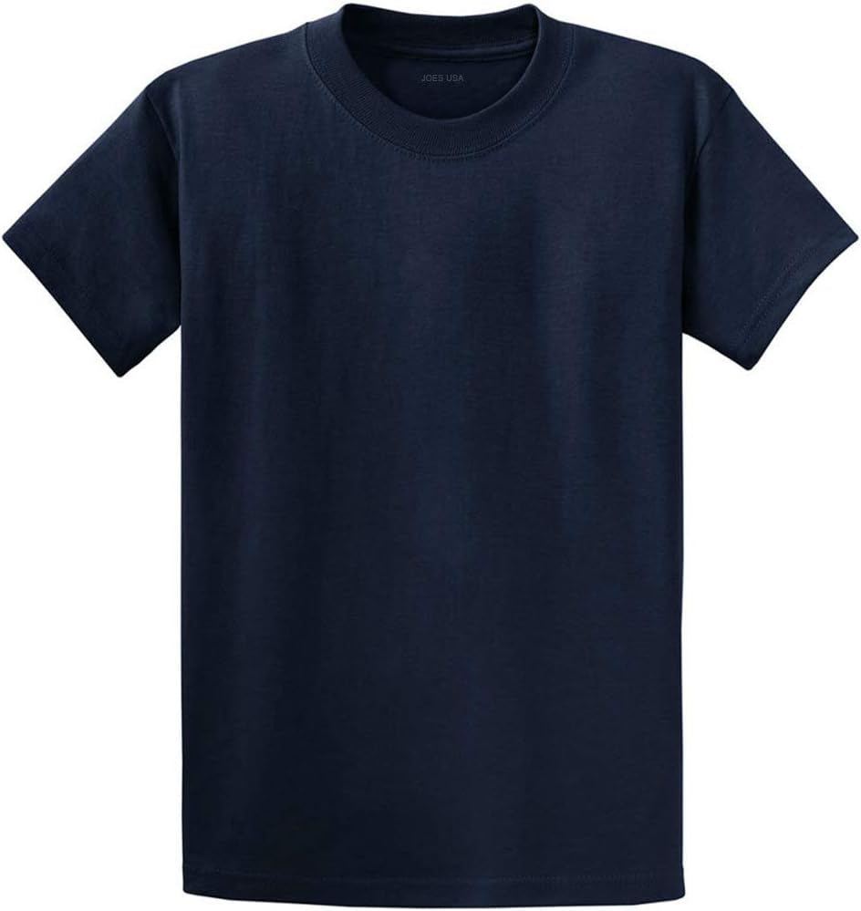 - Youth Heavyweight Cotton Short Sleeve T-Shirt