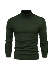 Stretch Turtleneck Knit