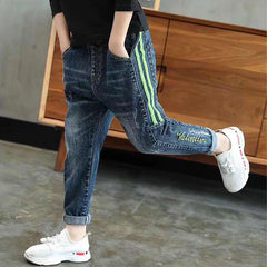 Kids Boys Clothes Jeans Denim Clothing Pants Children Baby Girl Wears Clothes Trousers Bottoms 4 5 6 7 8 9 10 11 Years