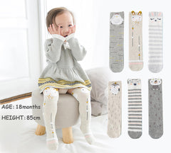 Baby Knee High Socks Animal Warm Cotton Kids Toddler Boys Girls Knee High Boot Socks