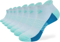 Women Socks 7 Pairs Men'S Athletic Running Socks with Tab 6 Pairs Thick Cushion Ankle Socks for Sport Low Cut Running Socks