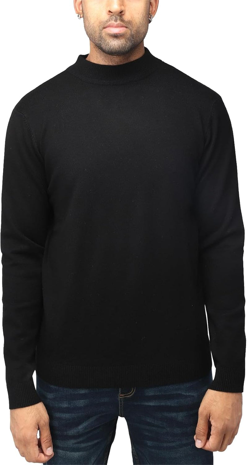 Mens Turtleneck & Mens Mock Neck Sweater, Knit Turtleneck Sweater for Men, Mock Neck Sweater for Men Big & Tall