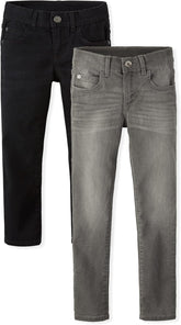 Boys' Multipack Basic Stretch Super Skinny Jeans