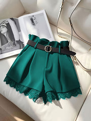 Lace Accent Skort