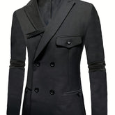 Cross Front Woven Blazer
