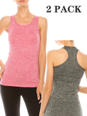 Women Racerback Workout Tank Tops Set