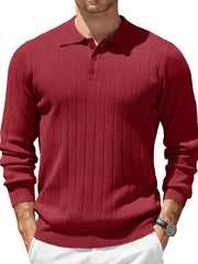 Soft Polo Knit Pullover