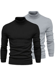 High Neck Duo Pullovers