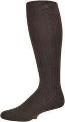Mens 3 Pair Pack Classic Dress over the Calf Cotton Slim Fit Ribbed M3300