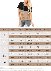 Women'S Tops Short Sleeve Twist Knotted T Shirts Summer Blouse Tunic Tops S-2XL