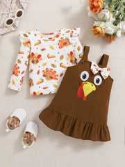 Baby Girls’ Thanksgiving 2-Piece Outfit Set
