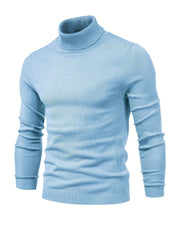 Stretch Turtleneck Knit
