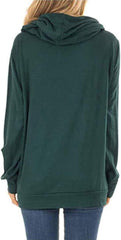 Long Sleeve Sweatshirt for Women Mama Bear Printed Pullover Hoodie Tunic Top