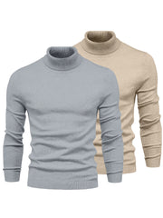 High Neck Duo Pullovers