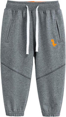 Toddler Boys Jogger Active Athletic Pants Dinosaur Sweatpants (1-Pack 2-Pack)