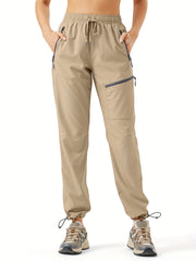 Women Lightweight Drawstring Jogging Pants