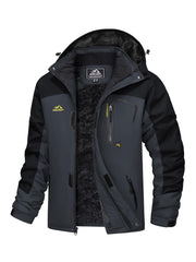 Men’s Fleece-Lined Winter Ski Jacket