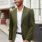 Notch Lapel Knit Blazer