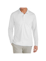 Stretch Pique Long Sleeve Polos