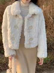 Women’s Plush Full-Length Winter Coat