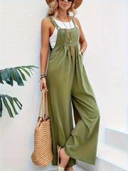 Women Boho Wide Leg Jumpsuit