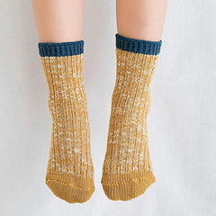 Baby Boys Girls Socks - 3 Pairs Toddler Thick Warm Seamless Chunky Knit Cotton Socks Kid Cotton Crew Socks