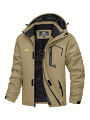 Men’s Fleece-Lined Winter Ski Jacket
