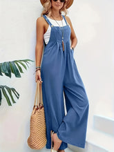Women Boho Wide Leg Jumpsuit