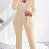 Solid Tailored Duo Suit