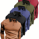 Long Sleeve Polo Shirt Pack
