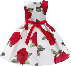 3-10Y Toddler Formal Dresses Flower Girl Wedding Pageant Party Dress