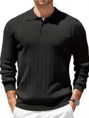 Soft Polo Knit Pullover