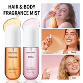 Vanilla Rose Hair Body Mist