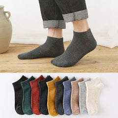 Breathable Cotton Ankle Sock Set