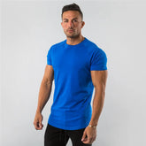 Premium Cotton Stretch Gym Tee