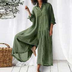Elegant Sleeveless Wide Leg Jumpsuit