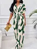 Printed Wide Leg Summer Jumpsuit