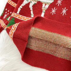 Christmas Loose Knit Pullover Sweater