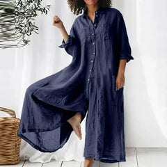 Elegant Sleeveless Wide Leg Jumpsuit